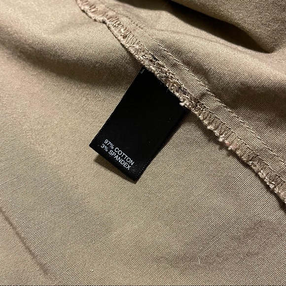 AVENUE Button Front Khaki Lightweight Jacket Size 18/20 - Picture 8 of 10